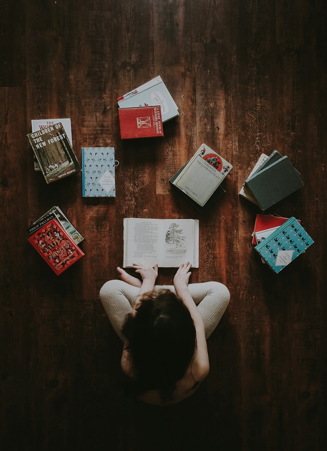 person studying finance book